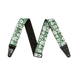 Гитарный ремень FENDER STRAP 2" HAWAIIAN STRAPS GREEN FLORAL